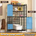 4-Tier Folding Cat Enclosure