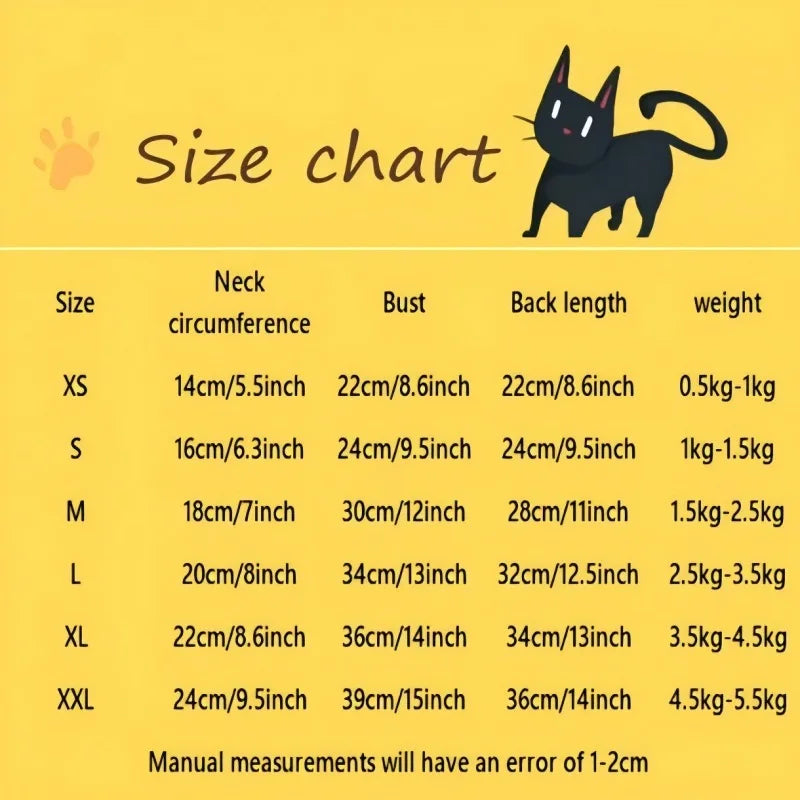 Hairless cat clothes