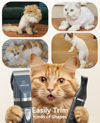 Cordless Cat Grooming Kit