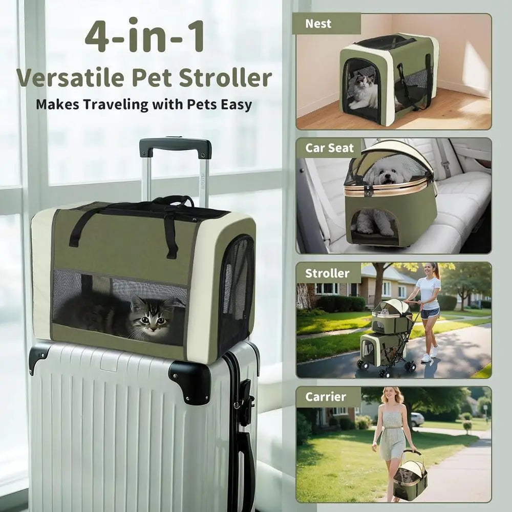Stroller Foldable S/M Pets
