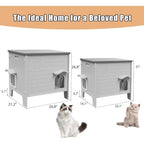 Heated Cat House for feral Cat