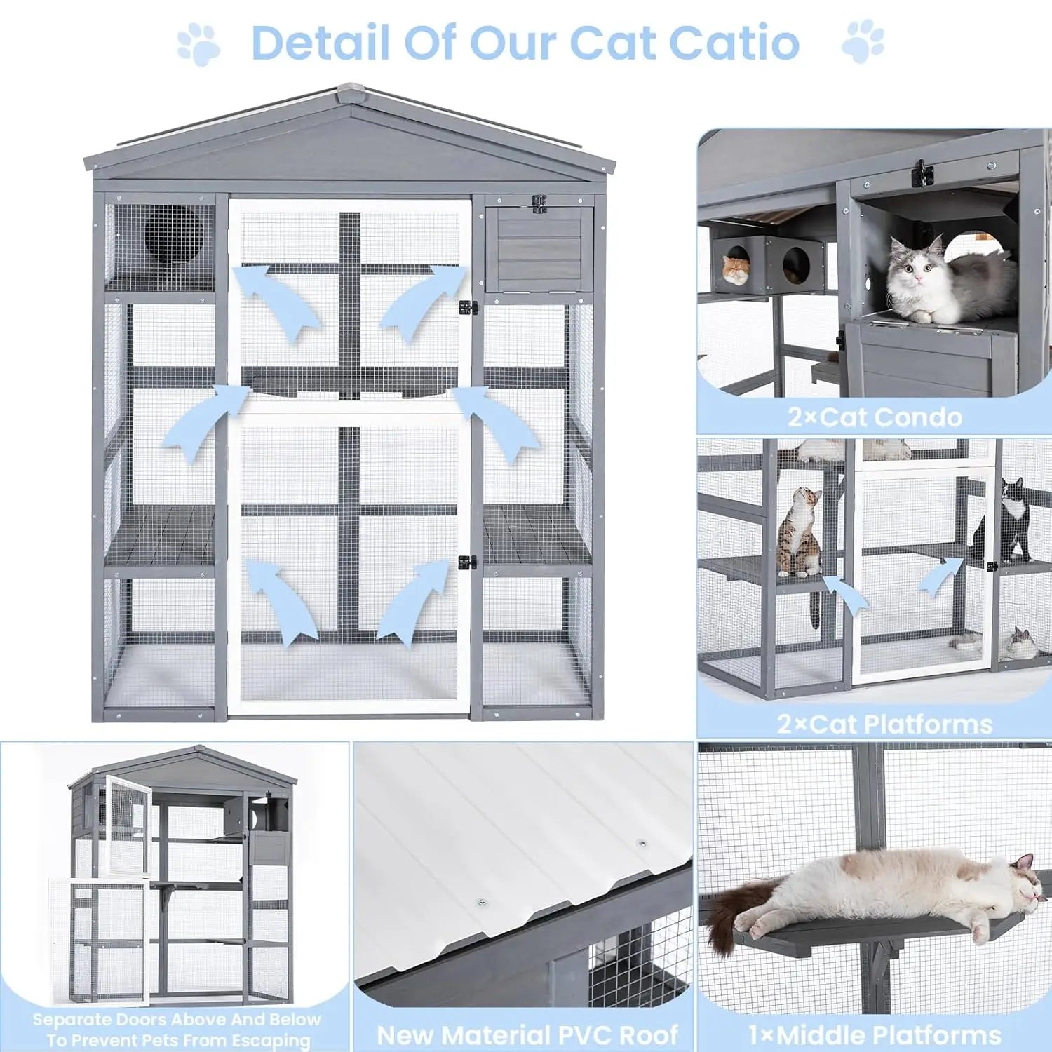 Cat Enclosure 71"