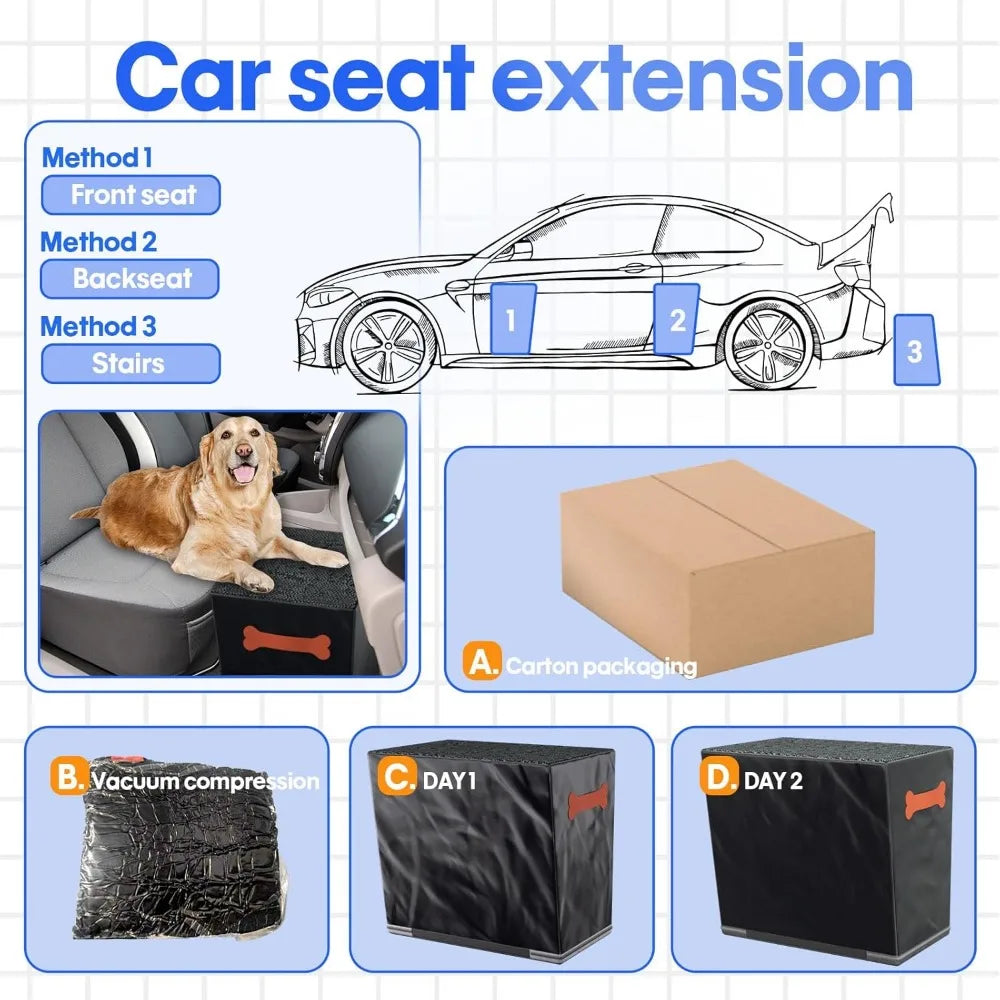 Front/Back Seat Extender for Dogs