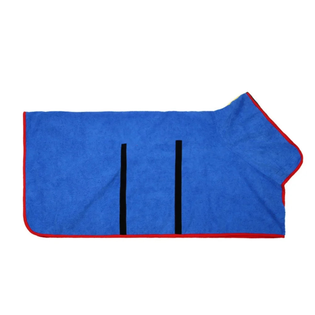 Dog Bathrobe Bath Absorbent Soft Towel