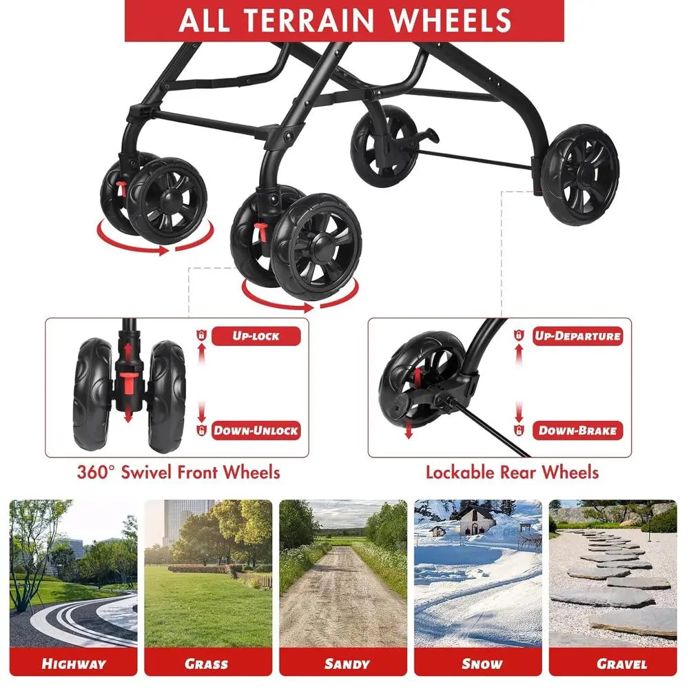 Double Pet Stroller