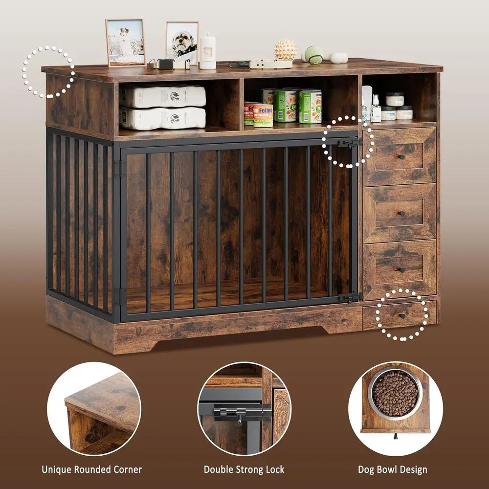 Multi-Functional Dog Crate