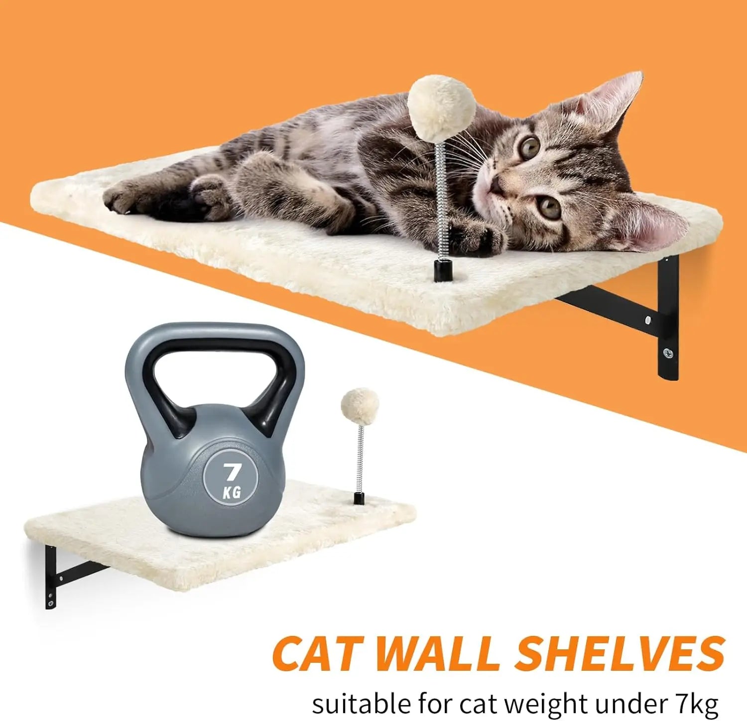 Wall-Mounted Cat Scratcher