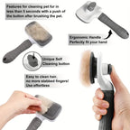 Self Cleaning Pet Brush