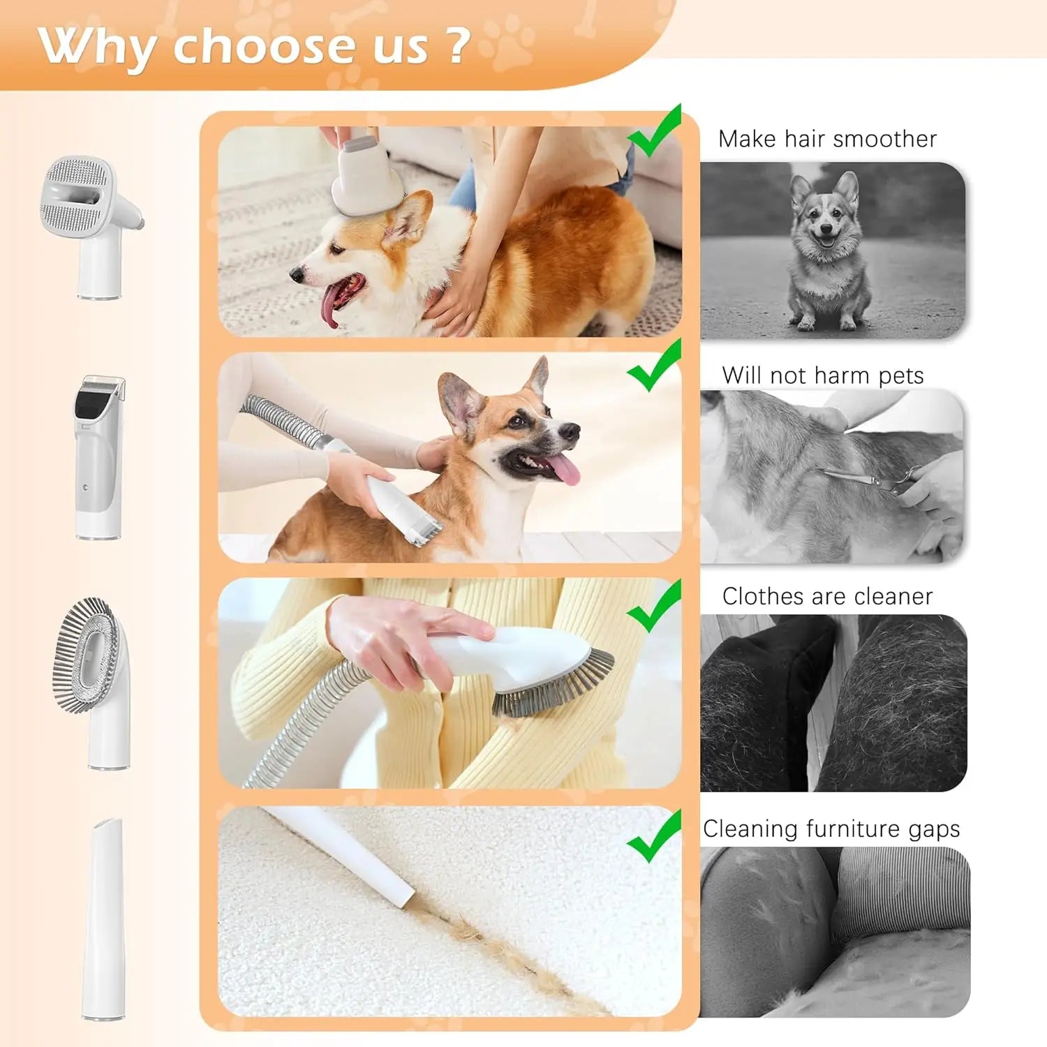 Pet Grooming Vacuum