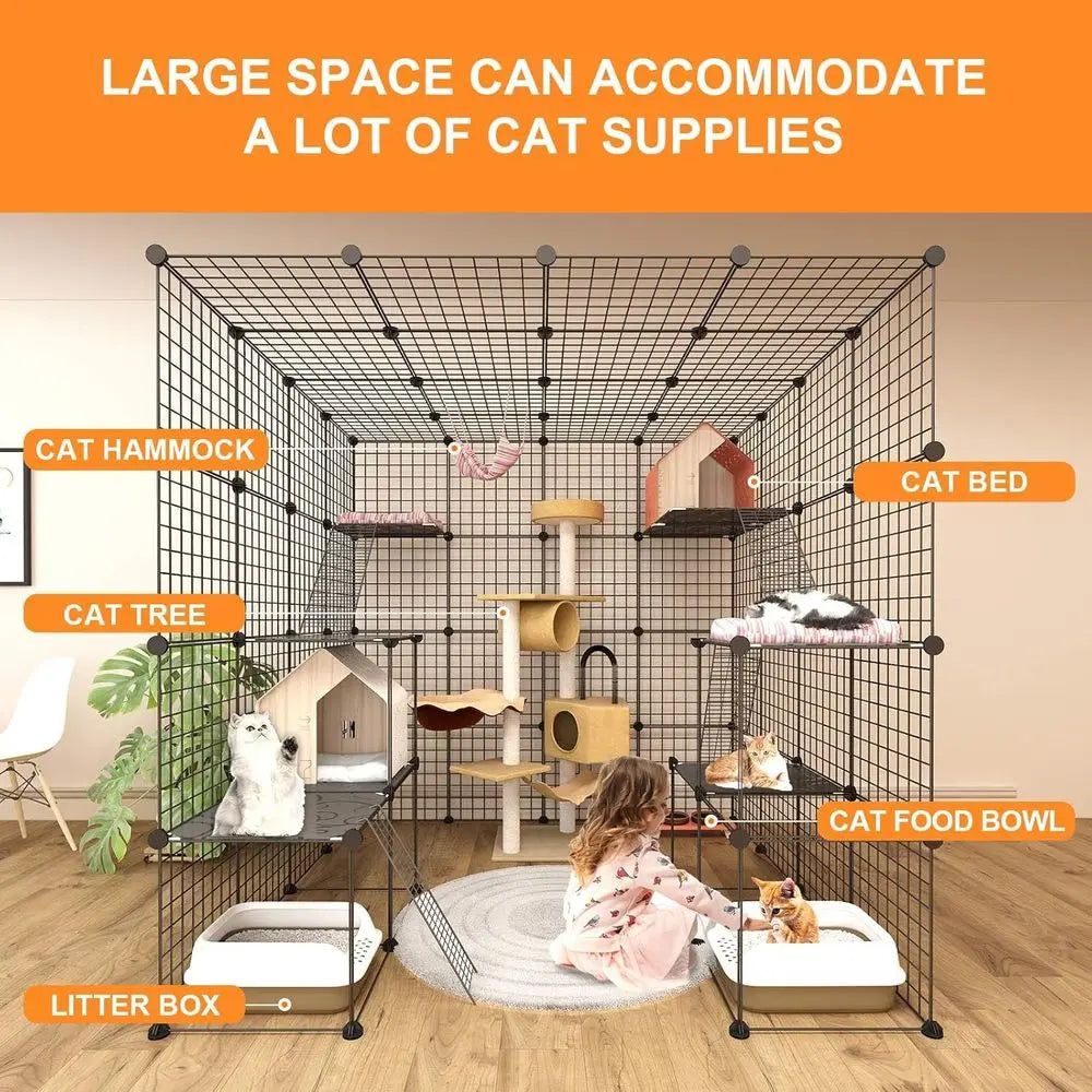 Large Cat Cage