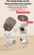 Cat double bowl smart feeder