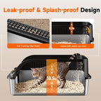 XL Cat Litter Box with Lid