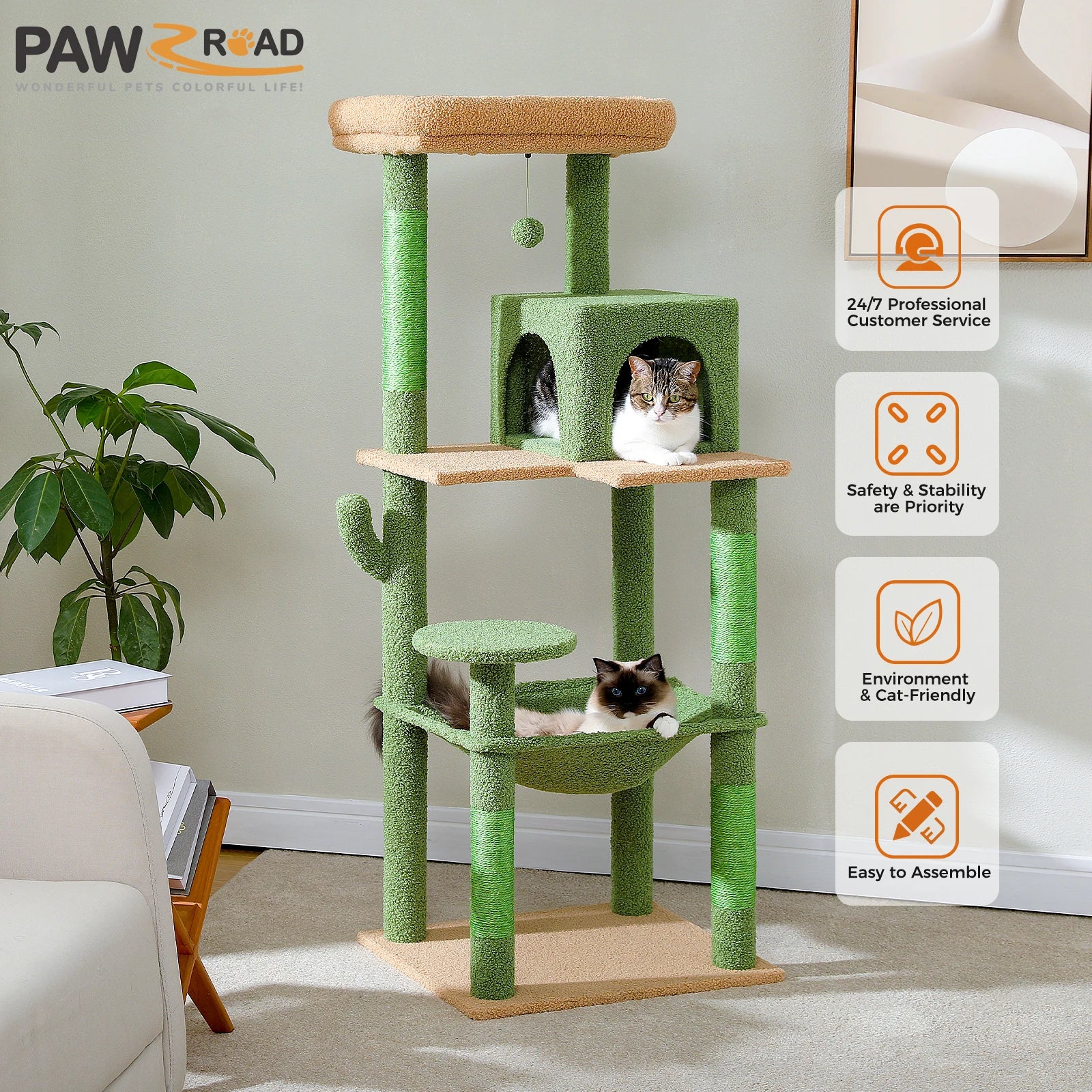 Cactus Cat Tree