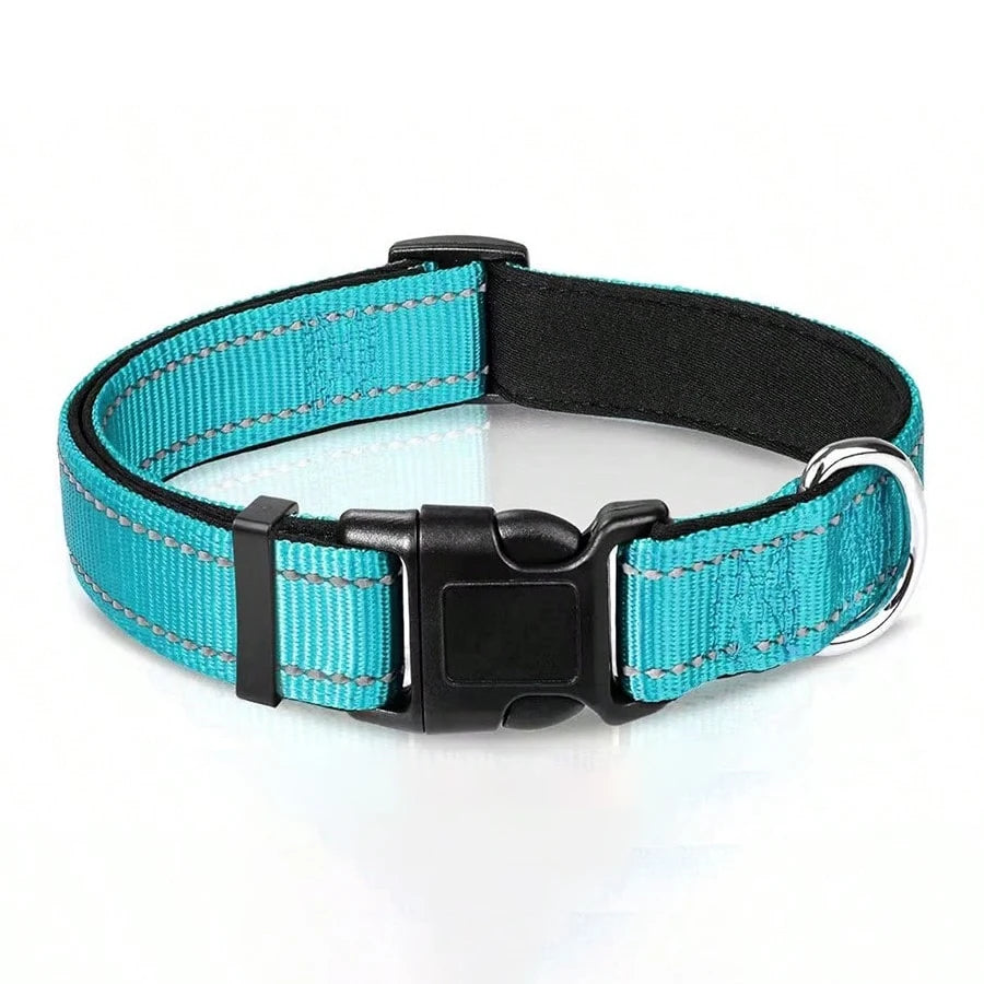 Reflective Dog Collar Soft Padded
