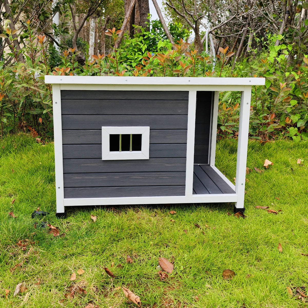 Wooden Puppy Kennel