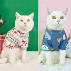 Cute Print Cat Clothes Suit