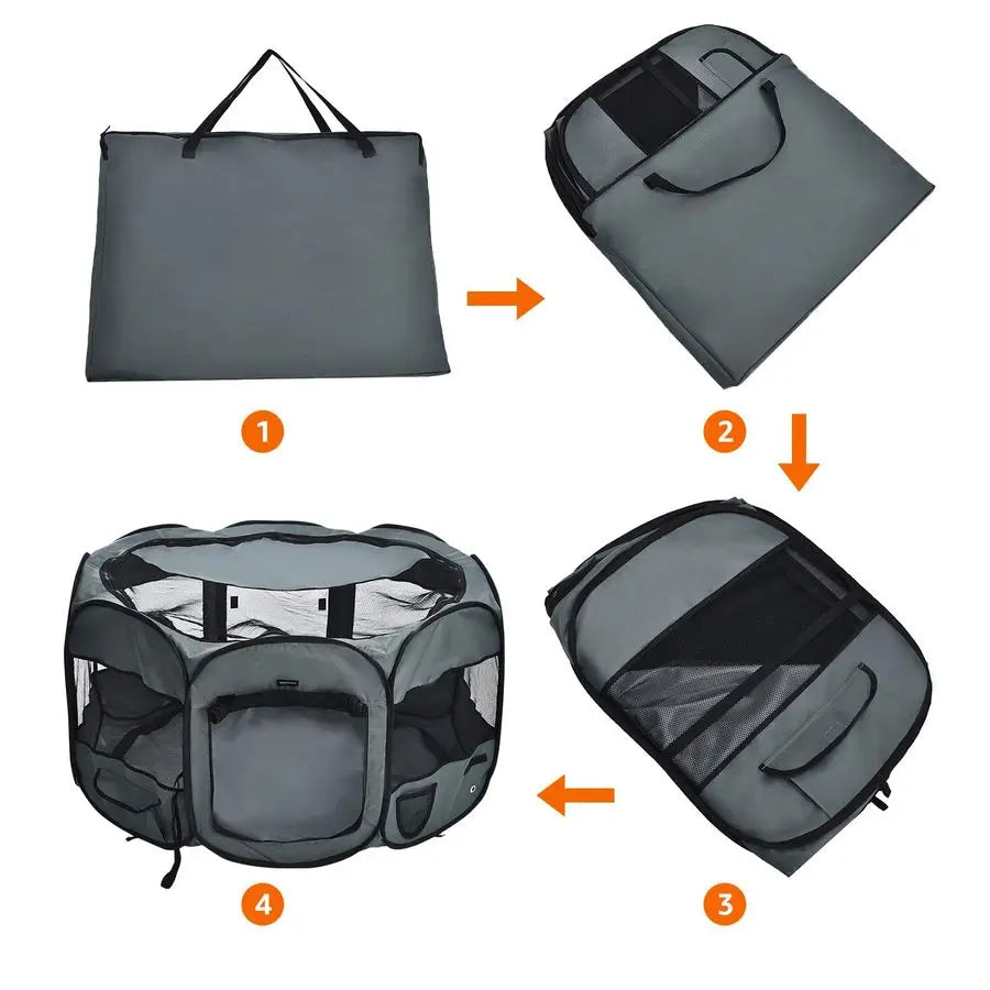 Pet Dog Octagonal Playpen