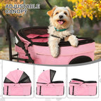 Folding Pet Stroller Jogging
