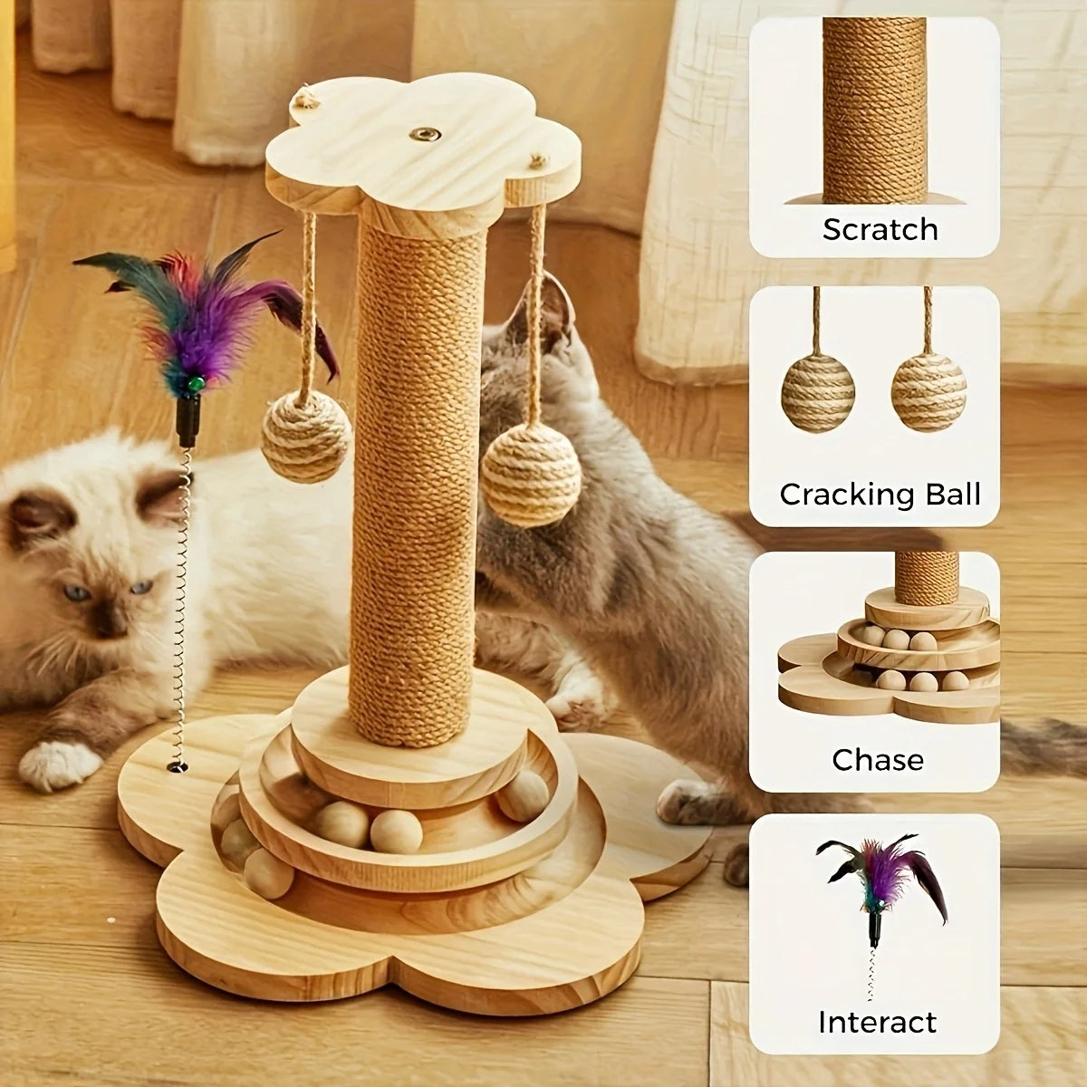 high-quality cat scratch board