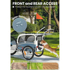 2 in 1 Pet Bicycle Trailer