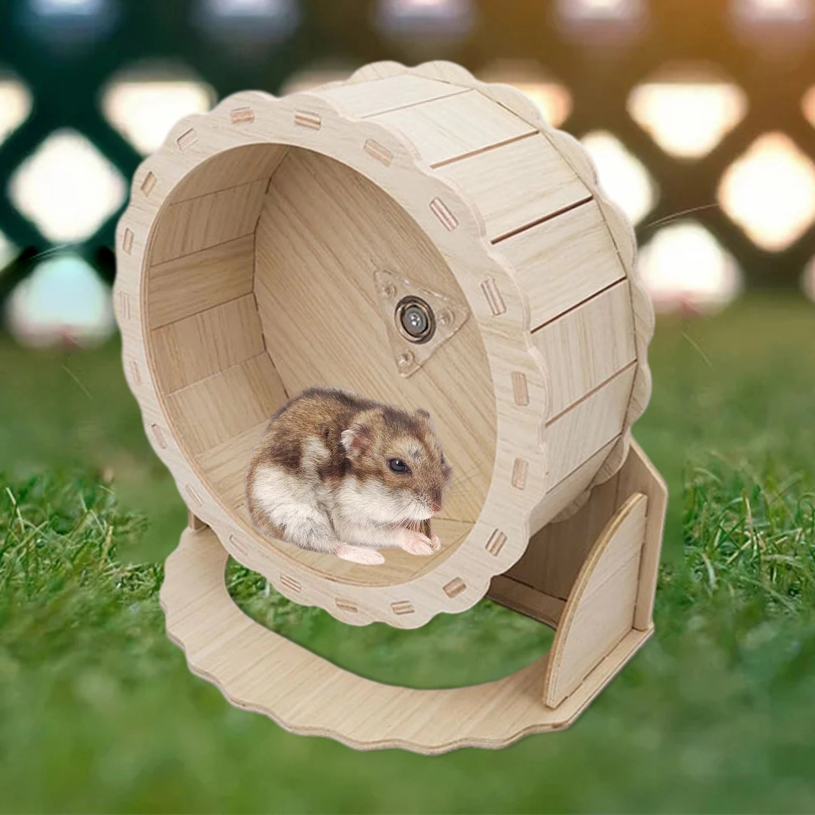 Wooden Running Wheel