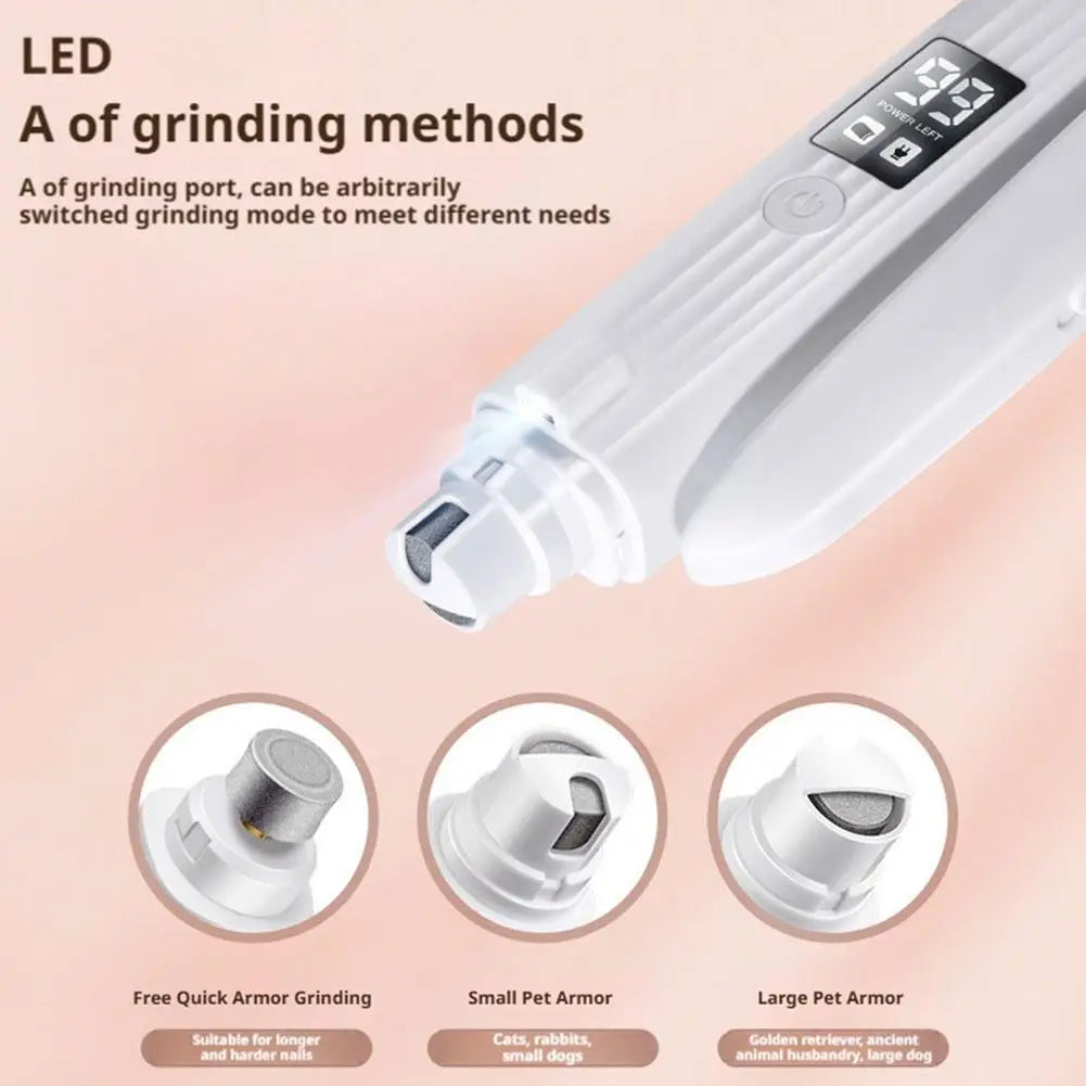 Professional Pet Nail Clipper With LED Light