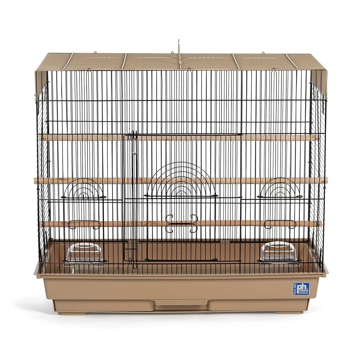 Brown/Black Bird Cage