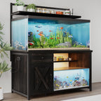Oak Heavy Duty Aquarium Stand
