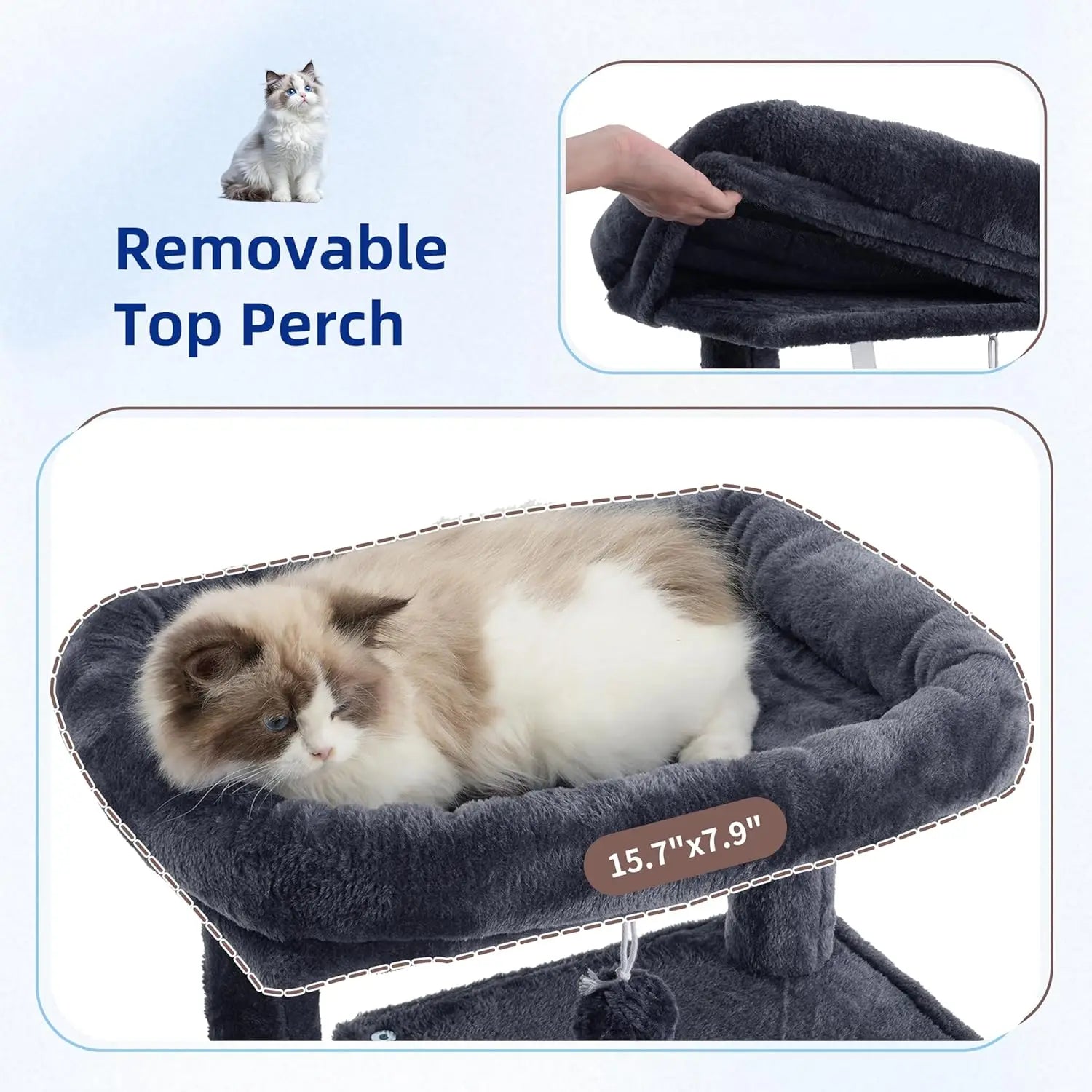 43.3 Inch Cat Tree