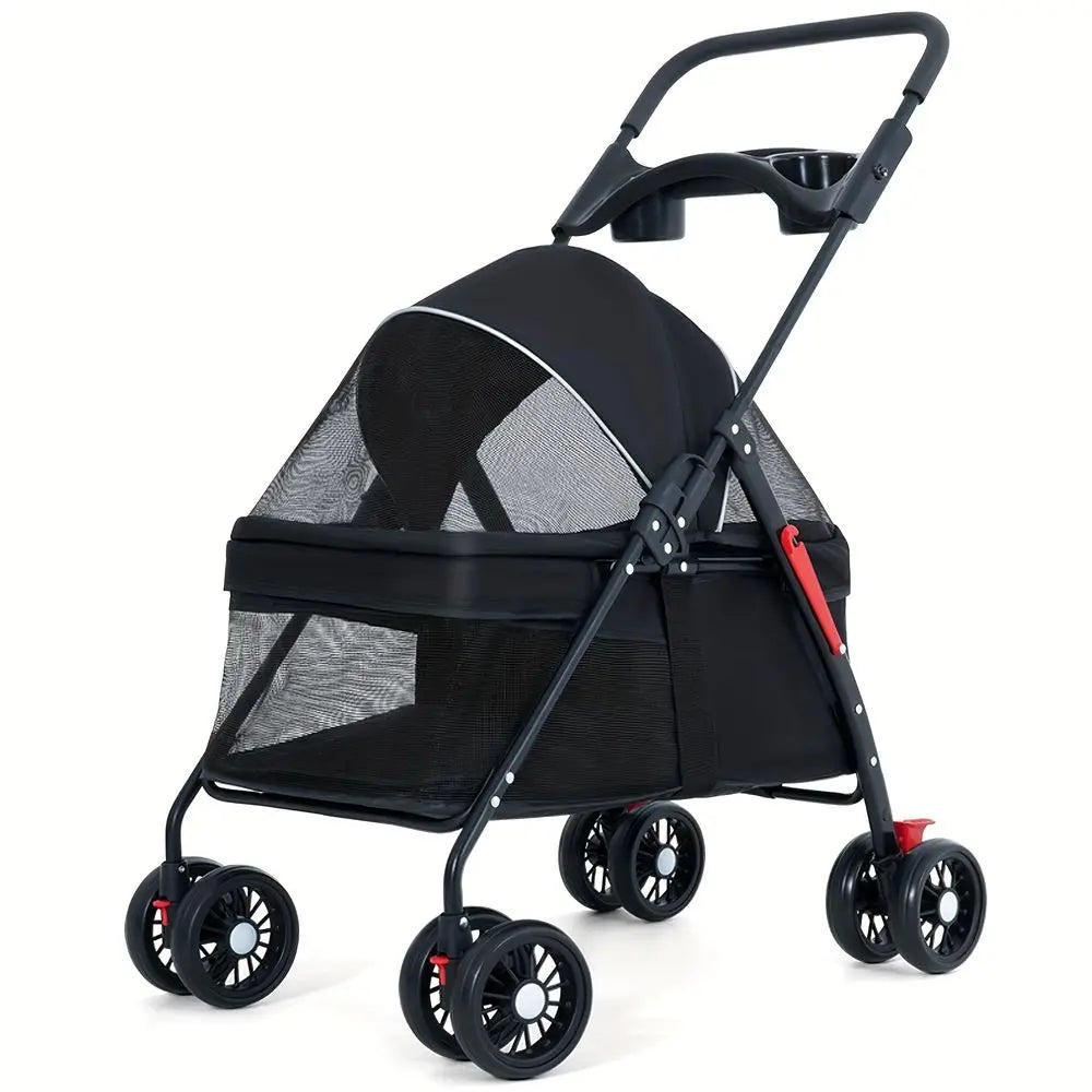 Pet Stroller/Spacious Design, All Terrain