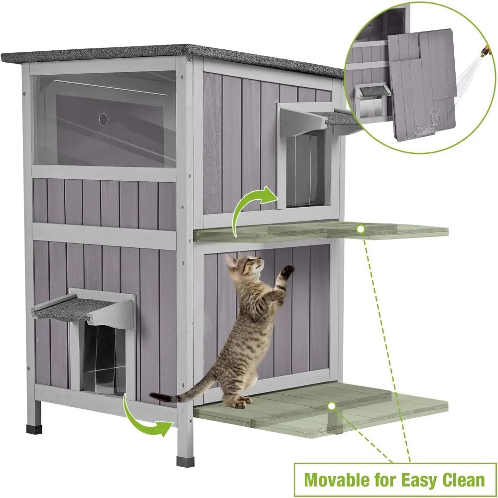 Cat House, Waterproof Kitty Shelter