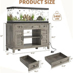 Sturdy 55-75 Gallon Aquarium Stand