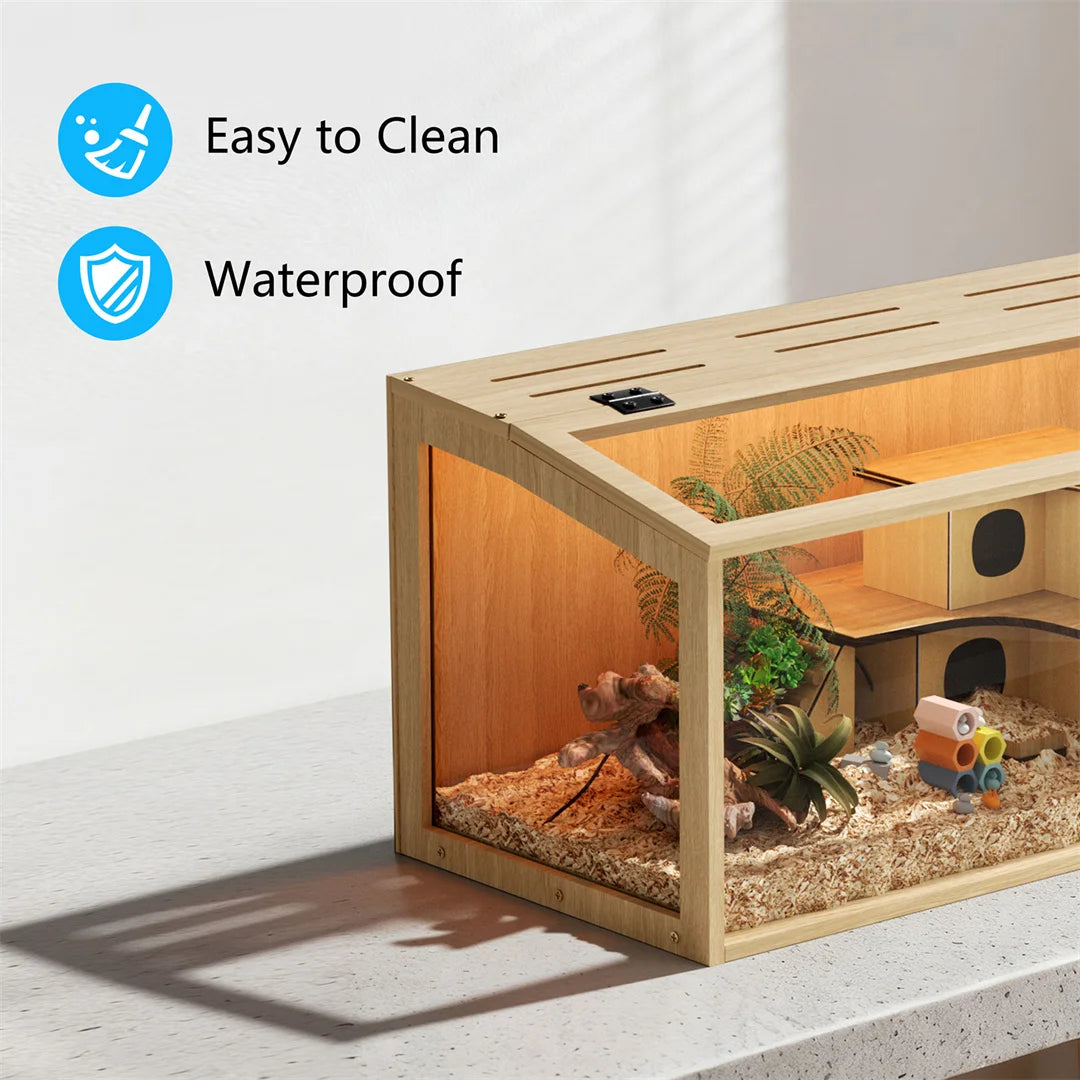 Wooden Hamster Cage