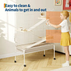 Small Animal Cage with Wheels