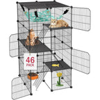 4-Tier DIY Cat Enclosures