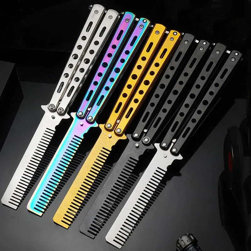 Foldable Comb Stainless Steel