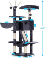 53-Inch Cat Tower