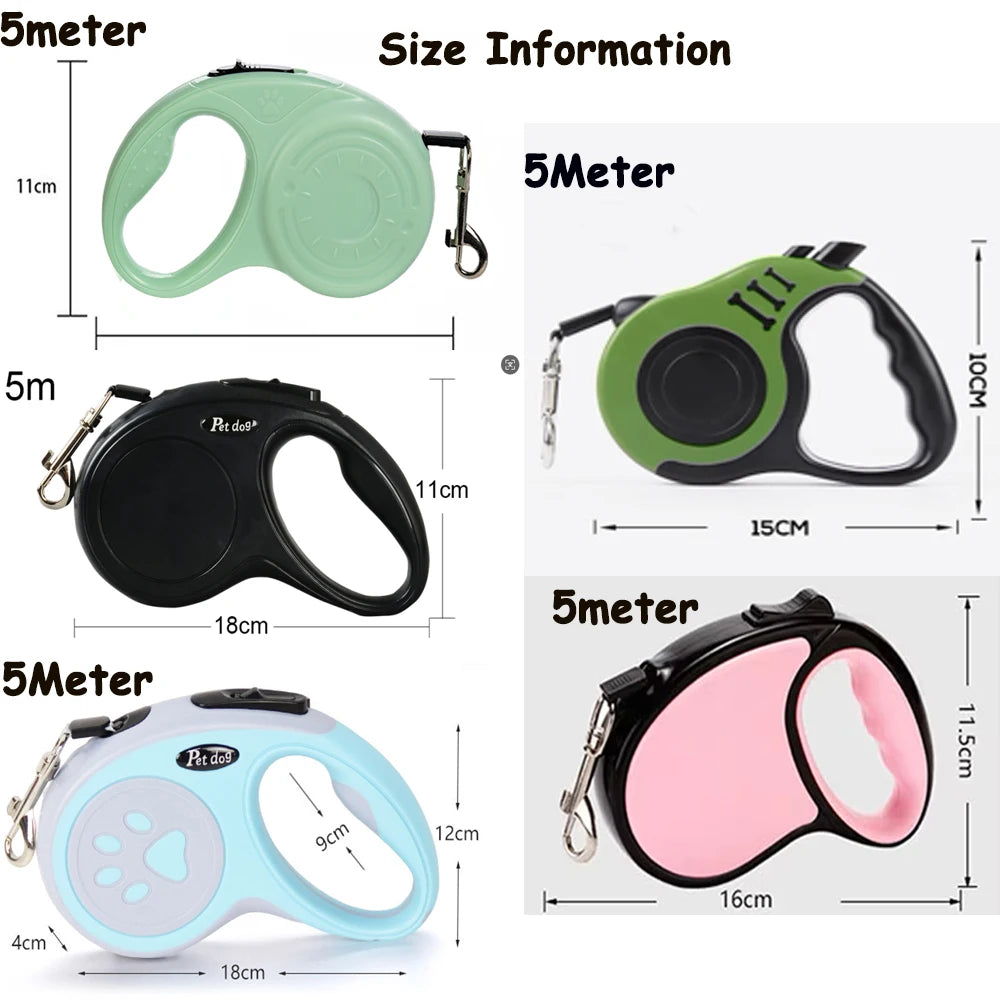 Dog Leash Automatic Pet Collar