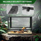 Tempered Glass Reptile Enclosure