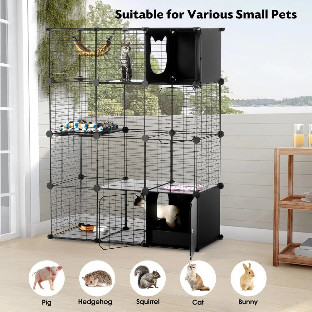 Cat Enclosure/Litter Box