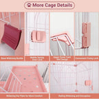 Large 4 Wheel Cat Cage