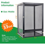 Detachable Reptile Cage