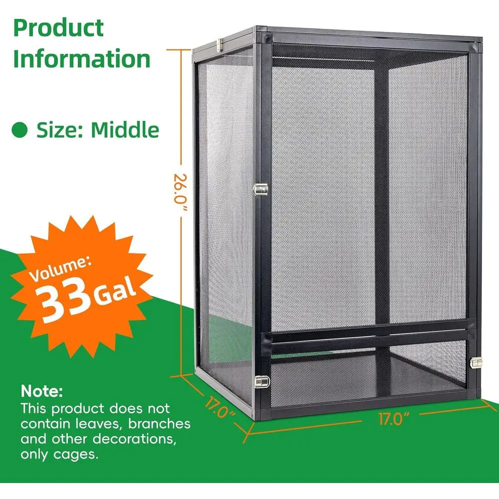 Detachable Reptile Cage