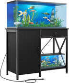 Sturdy Aquarium Stand with Storage