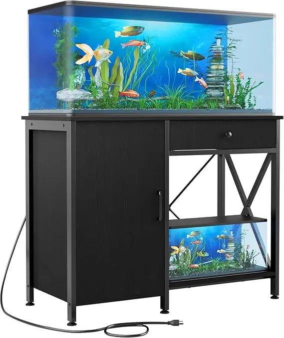 Sturdy Aquarium Stand with Storage