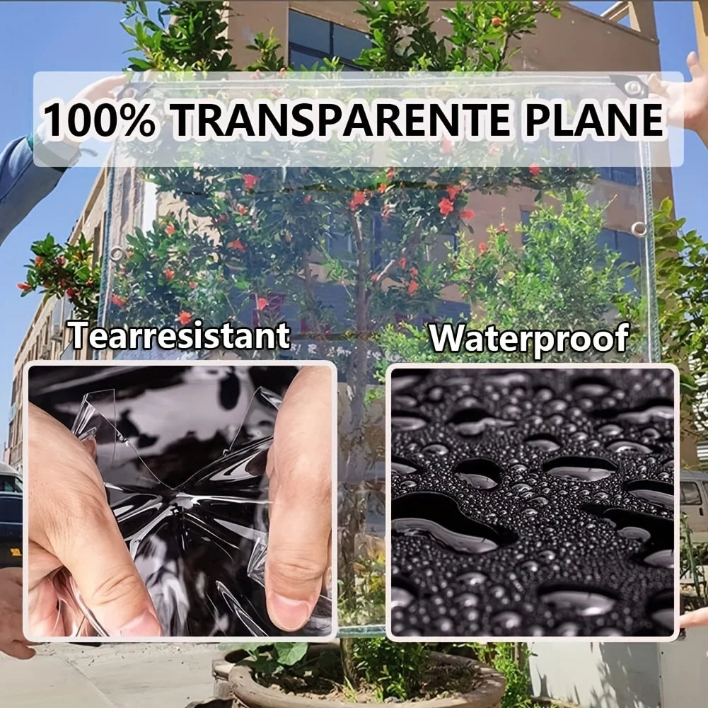 Transparent Rainproof Tarp