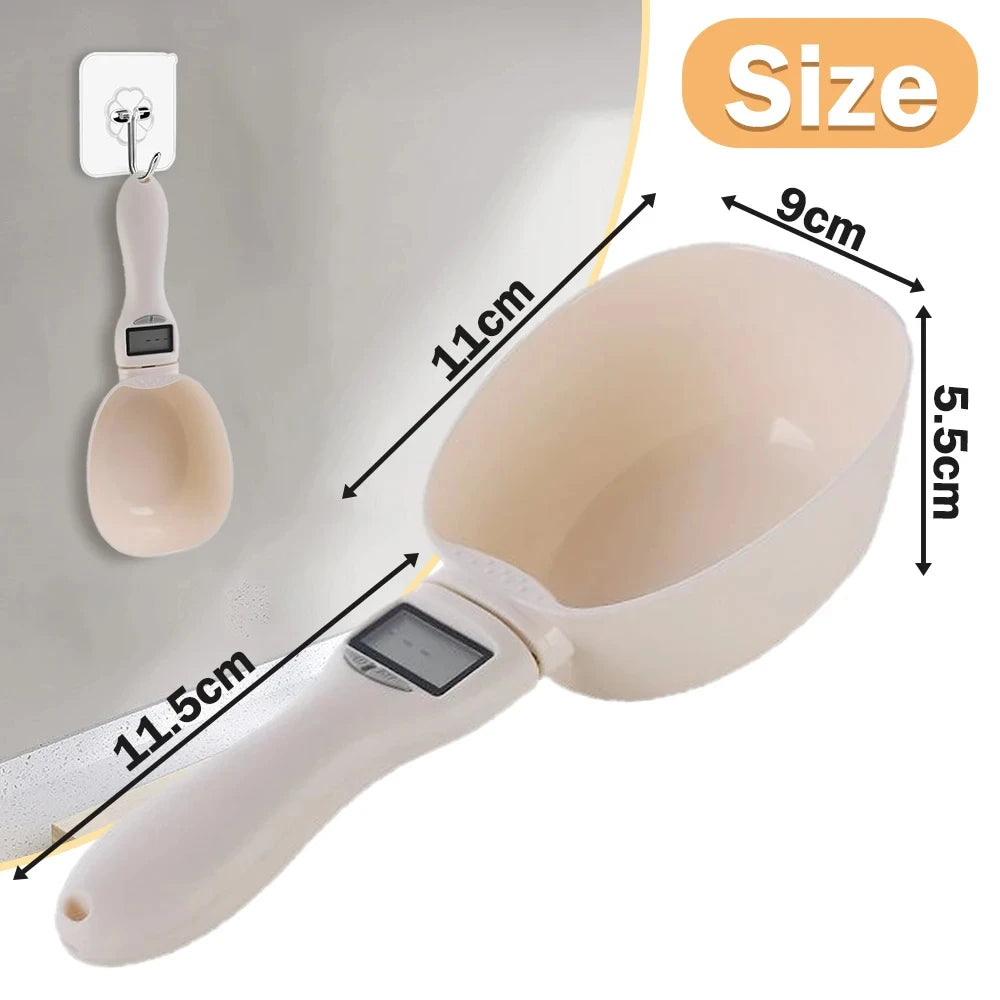 Pet Food Measuring Scoop Electronic