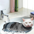 Mesh Cat Groom Bath Bag