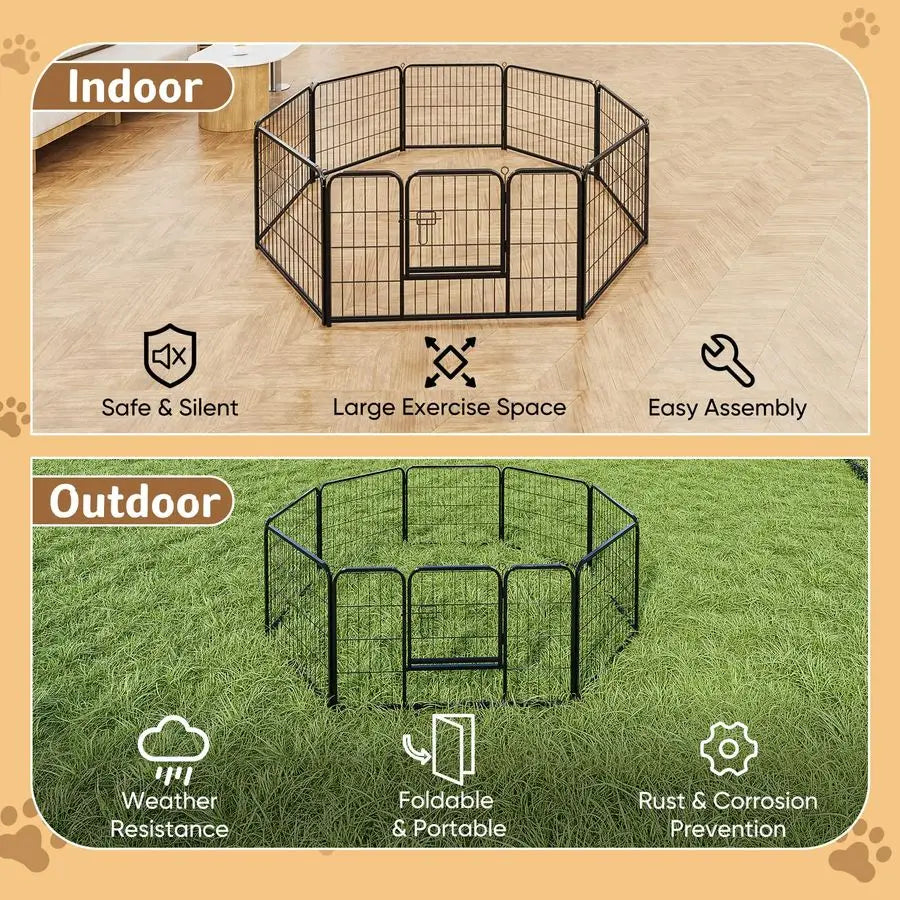 Dog Playpen Metal 40"