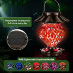 Solar Hummingbird Feeder